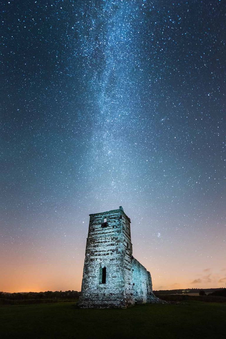 Illuminated Knowlton Church – DorsetScouser Photography