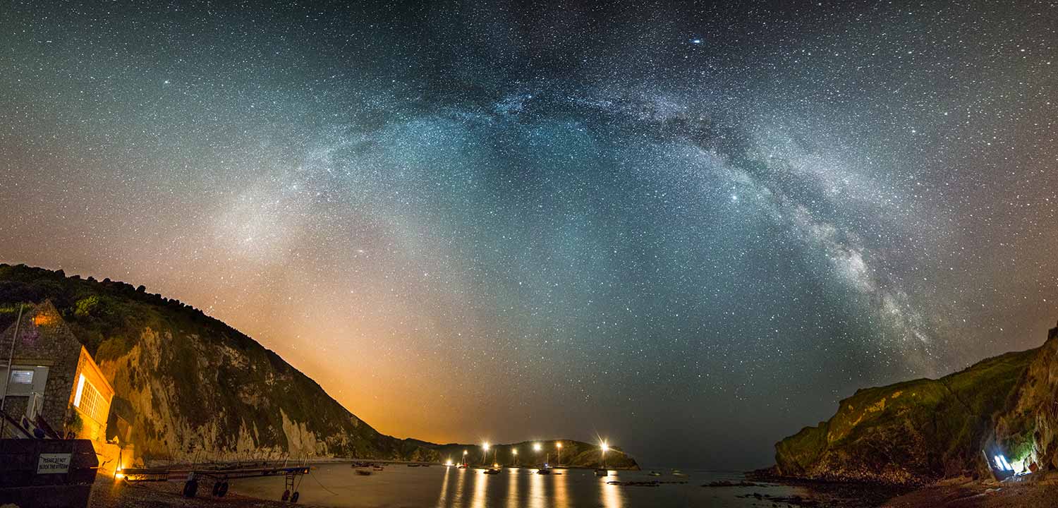 Milky Way Arch Above Lulworth Cove